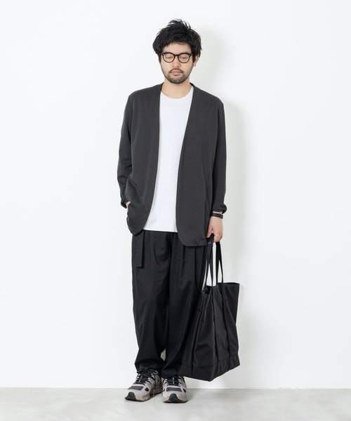 ATTACHMENT(アタッチメント)の「VIS/NY ストレッチポンチ ジャージ カットオフ S/S TEE / VIS/NY STRETCH PONTE JERSEY CUT OFF S/S TEE(Tシャツ/カットソー・メンズ・カーキ系/ホワイト/ブラック・1/2/3/5)」の19枚目の写真