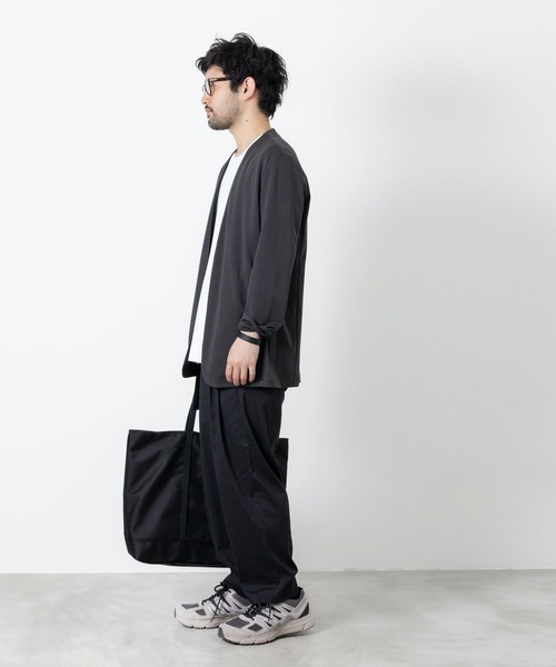 ATTACHMENT(アタッチメント)の「VIS/NY ストレッチポンチ ジャージ カットオフ S/S TEE / VIS/NY STRETCH PONTE JERSEY CUT OFF S/S TEE(Tシャツ/カットソー・メンズ・カーキ系/ホワイト/ブラック・1/2/3/5)」の18枚目の写真