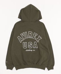 AVIREX | 《WEB&DEPOT限定》AVIREX SWEAT PULL OVER PARKA / アヴィレックス スウェット プルオーバー パーカー(パーカー)