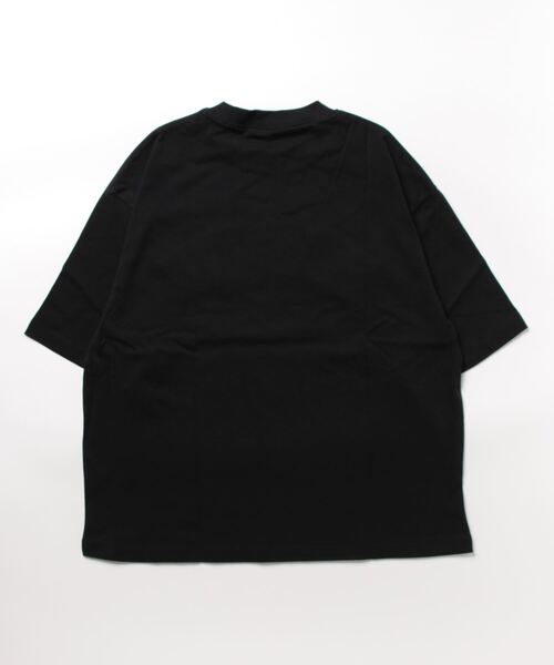 coca（coca）（コカ）の「メンズワッペン刺繍カレッジTシャツ（Tシャツ/カットソー・メンズ・ホワイト/ブラック・M/L/XL）」の3枚目の写真