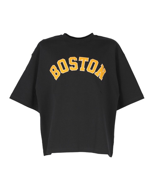 coca（coca）（コカ）の「メンズワッペン刺繍カレッジTシャツ（Tシャツ/カットソー・メンズ・ホワイト/ブラック・M/L/XL）」の13枚目の写真