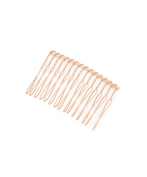 ANEMONE（アネモネ）の「カラーワイヤーコーム[S]（その他ヘアアクセサリー・レディース・カーキ/ブルー/グレー/ブラウン/グリーン/レッド/ベージュ・FREE）」の13枚目の写真