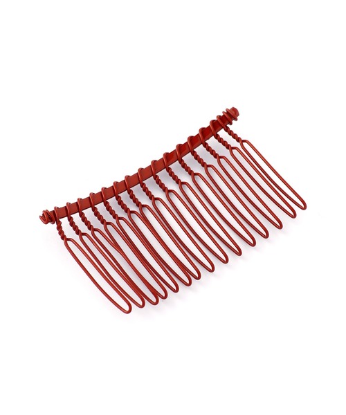 ANEMONE（アネモネ）の「カラーワイヤーコーム[S]（その他ヘアアクセサリー・レディース・カーキ/ブルー/グレー/ブラウン/グリーン/レッド/ベージュ・FREE）」の10枚目の写真