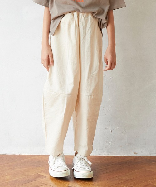 undeny.(アンディニ-)の「アンディニー バルーンパンツ(その他パンツ・キッズ・カーキ/アイボリー/ネイビー・XL/M/L)」の2枚目の写真