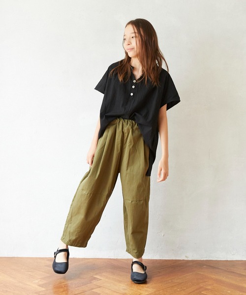 undeny.(アンディニ-)の「アンディニー バルーンパンツ(その他パンツ・キッズ・カーキ/アイボリー/ネイビー・XL/M/L)」の6枚目の写真