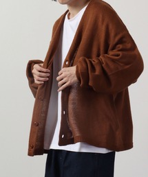 MODISH GAZE（モディシュガゼ）の「MODISH GAZE BIGシルエット モヘアタッチ カーディガン(無地)（カーディガン/ボレロ）」