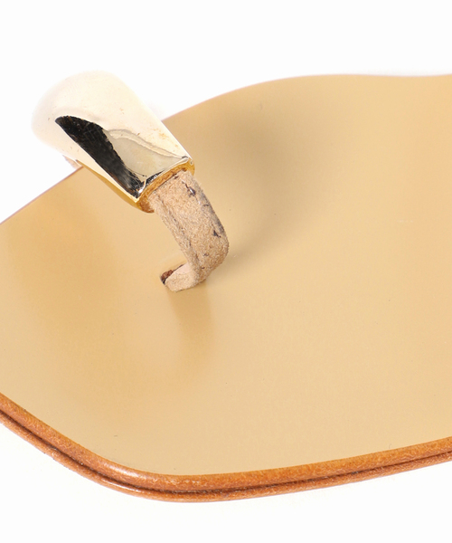 plage（プラージュ）の「【ilSandalo of Capri /イルサンダロオブカプリ】 METAL/THONG  サンダル（サンダル・レディース・ブラック/ベージュ・36/38/39/37/35）」の13枚目の写真