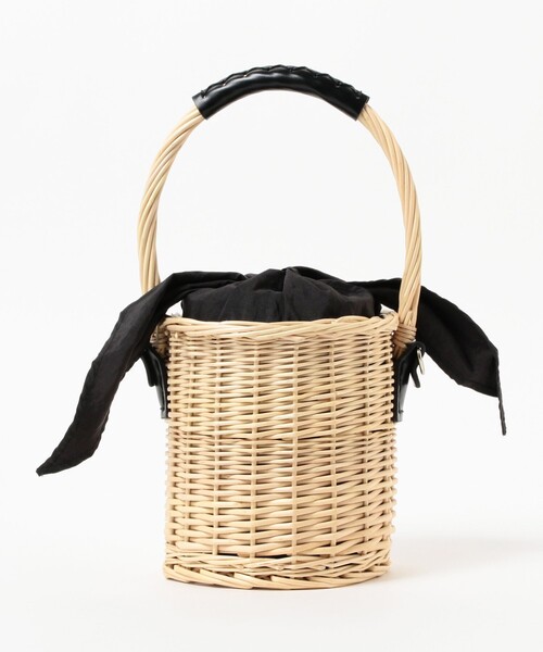 CAROLINA GLASER（カロリナ グレイサー）の「YURI × The Little BAKERY Tokyo / カゴBAG（かごバッグ・レディース・ベージュ・ONE SIZE）」の4枚目の写真