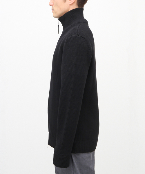 Maison Margiela（メゾンマルジェラ）の「【MAISON MARGIELA / メゾン マルジェラ】cotton Drivers knit（カーディガン/ボレロ・メンズ・ブラック・LARGE/X-LARGE）」の4枚目の写真