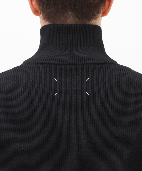 Maison Margiela（メゾンマルジェラ）の「【MAISON MARGIELA / メゾン マルジェラ】cotton Drivers knit（カーディガン/ボレロ・メンズ・ブラック・LARGE/X-LARGE）」の7枚目の写真