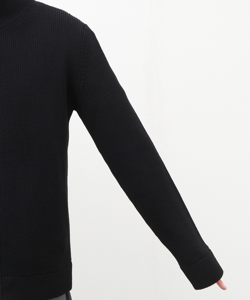 Maison Margiela（メゾンマルジェラ）の「【MAISON MARGIELA / メゾン マルジェラ】cotton Drivers knit（カーディガン/ボレロ・メンズ・ブラック・LARGE/X-LARGE）」の8枚目の写真