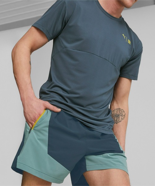 PUMA（プーマ）の「PUMA プーマ メンズ ランニング FIRST MILE ウーブン 5 ショーツ（その他パンツ・メンズ・ブラック/ネイビー・XX-LARGE/SMALL/MEDIUM/X-LARGE/LARGE）」の1枚目の写真