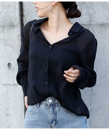 ANAP | オーバーサイズシアーシャツ(シャツ/ブラウス)