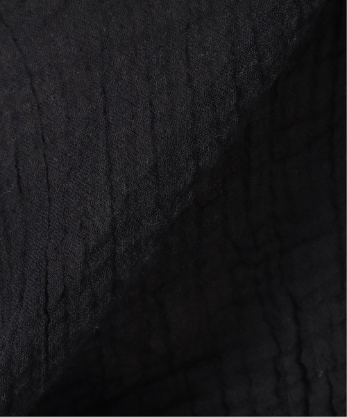 plage(プラージュ)の「《追加》【LES ATELIERS FRANCAIS DE CONFECTION】別注 HENLY NECK L/SL シャツ2(シャツ/ブラウス・レディース・ベージュ系その他/ホワイト/ブラック・FREE)」の8枚目の写真