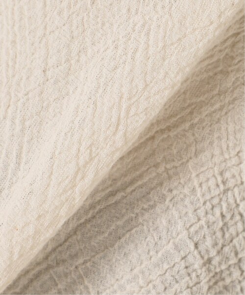 plage(プラージュ)の「《追加》【LES ATELIERS FRANCAIS DE CONFECTION】別注 HENLY NECK L/SL シャツ2(シャツ/ブラウス・レディース・ベージュ系その他/ホワイト/ブラック・FREE)」の4枚目の写真