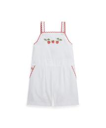 POLO RALPH LAUREN CHILDRENSWEAR（ポロ ラルフ ローレン チルドレンズウェア）の「ストロベリー リネンコットン ロンパース（ロンパース）」