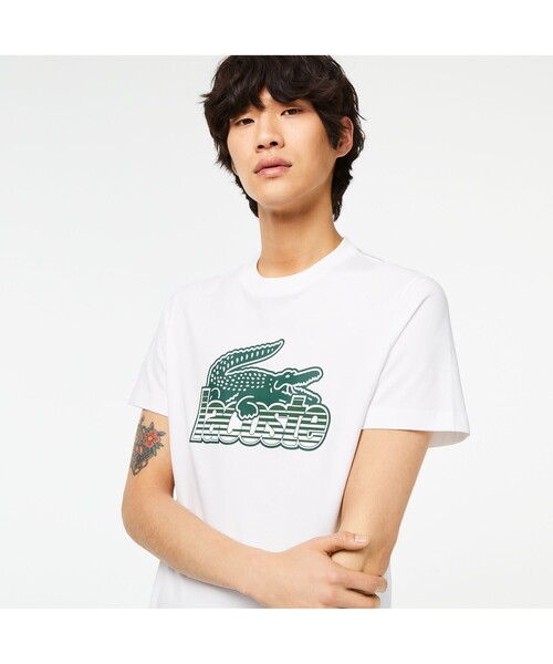 【セール】ニューグラフィックプリントクルーネックTシャツ（Tシャツ/カットソー）｜LACOSTE（ラコステ）
