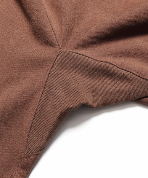 PLEASURES（プレジャー）の「PLEASURES/プレジャーズ CHOICES SWEATPANT スウェットパンツ 刺繍 ブランドロゴ ワイド リラックス（スウェットパンツ・メンズ・ブラウン・L/XL）」の7枚目の写真