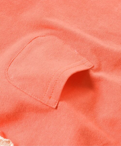 BREEZE（ブリーズ）の「ラインニットフリルTシャツ（Tシャツ/カットソー・キッズ・チャコール/オフホワイト/オレンジ・120/110/80/90/130/100/140）」の22枚目の写真