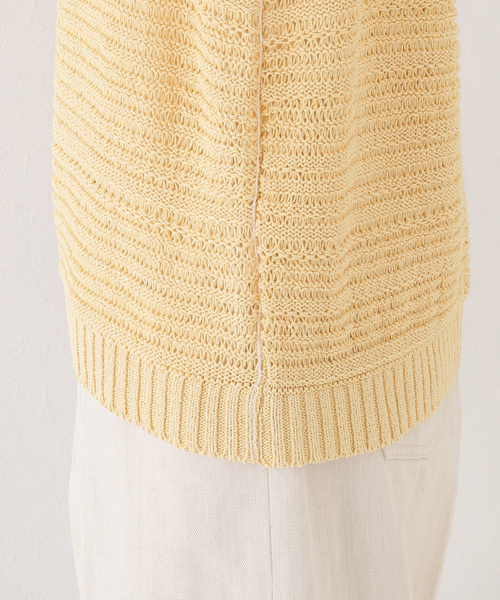 セール】【NEPLA./ネプラ】 5G WASHI ノースリーブニット（ニット