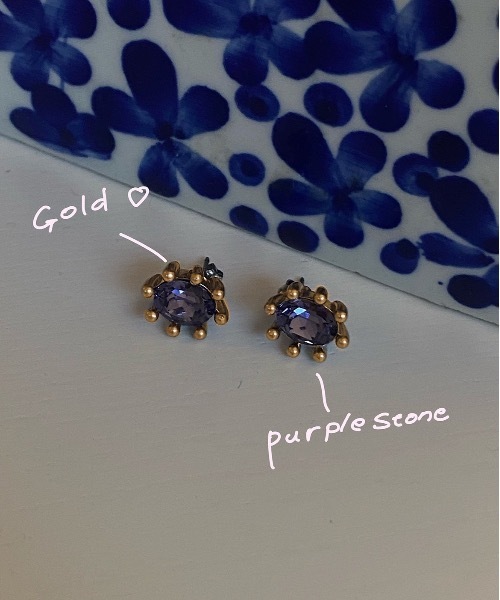 whim(ウィム)の「Stone Pierce-ストーンピアス-(ピアス(両耳用)・レディース・シルバー/ゴールド・FREE)」の22枚目の写真