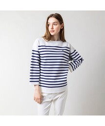 LACOSTE | クールマックスミラノリブニットボーダーTシャツ(Tシャツ/カットソー)