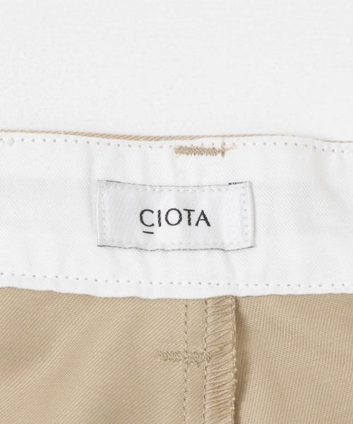 CIOTA（シオタ）の「CIOTA　チノパンツ（チノパンツ・メンズ・ネイビー/オフホワイト/ベージュ・5/4/6）」の16枚目の写真