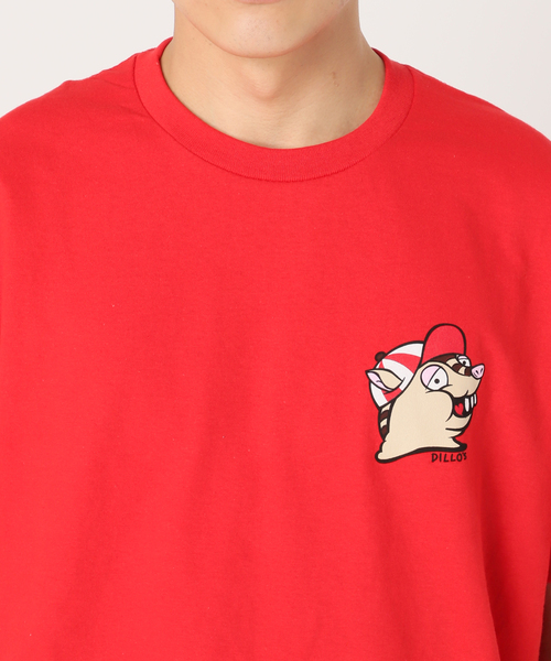 journal standard Furniture （ジャーナルスタンダードファニチャー）の「【SUPER MARKET/ スーパーマーケット】 DILLOS TEE（Tシャツ/カットソー・レディース・ホワイト/レッド/グリーン/ゴールド・MEDIUM/LARGE）」の19枚目の写真