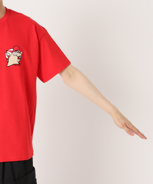 journal standard Furniture （ジャーナルスタンダードファニチャー）の「【SUPER MARKET/ スーパーマーケット】 DILLOS TEE（Tシャツ/カットソー・レディース・ホワイト/レッド/グリーン/ゴールド・MEDIUM/LARGE）」の21枚目の写真