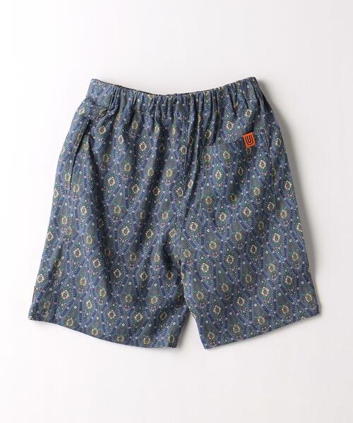 UNIVERSAL OVERALL(ユニバーサルオーバーオール)の「【別注】<UNIVERSAL OVERALL>TJ EX UO 総柄 ショートパンツ 100cm-130cm(その他パンツ・キッズ・ブラウン/ネイビー・XS(100-110cm)/S(120-130cm))」の3枚目の写真