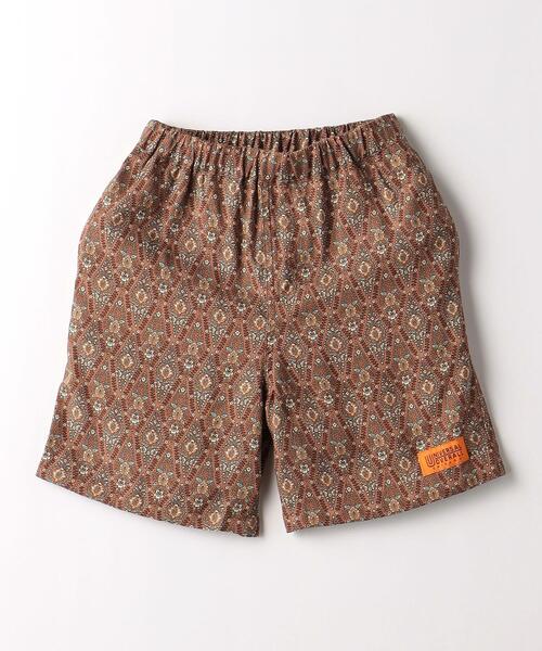UNIVERSAL OVERALL(ユニバーサルオーバーオール)の「【別注】<UNIVERSAL OVERALL>TJ EX UO 総柄 ショートパンツ 100cm-130cm(その他パンツ・キッズ・ブラウン/ネイビー・XS(100-110cm)/S(120-130cm))」の17枚目の写真