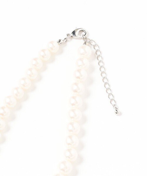 Ray BEAMS（レイビームス）の「Ray BEAMS / パール ボール 2WAY ネックレス（ネックレス・レディース・シルバー・ONE SIZE）」の6枚目の写真