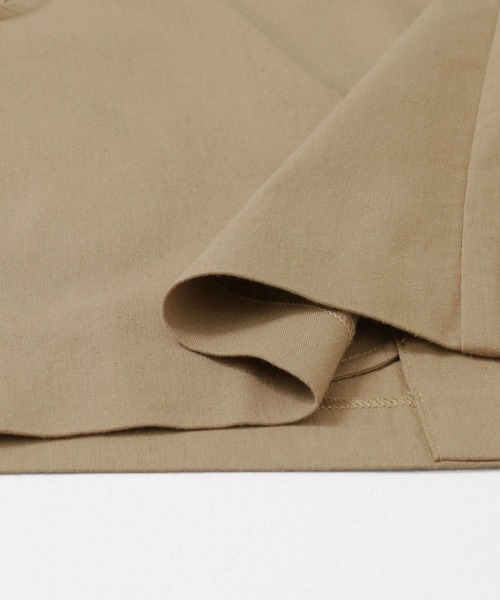 KBF(ケイビーエフ)の「リネンMIXノットショートベスト(ベスト・レディース・ブラック/キャメル/ライトグレー・ONE)」の6枚目の写真