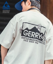 GERRY（ジェリー）の「【SIDEWAY STANCE×GERRY】別注コラボ 半袖 ロゴ プリント Tシャツ（Tシャツ/カットソー）」