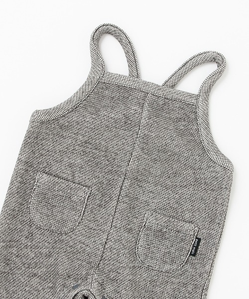 petit main（プティマイン）の「サロペット（その他パンツ・キッズ・モカ/キナリ/ブラック・70cm/80ｃｍ）」の9枚目の写真