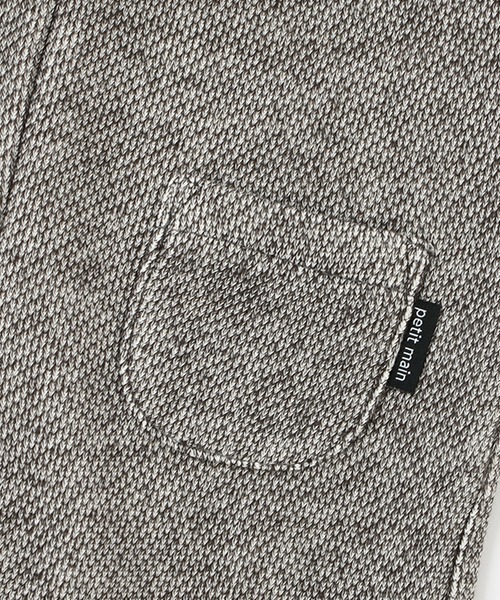 petit main（プティマイン）の「サロペット（その他パンツ・キッズ・モカ/キナリ/ブラック・70cm/80ｃｍ）」の10枚目の写真