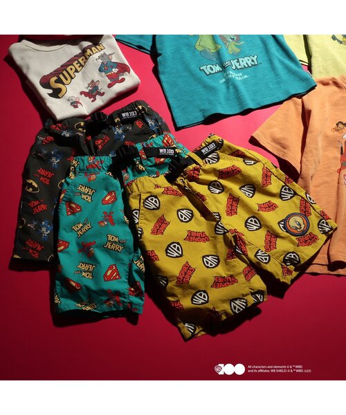 F.O.KIDS（エフオーキッズ）の「【WEB限定】WB100 SPECIAL ART SHORTS（その他パンツ・キッズ・チャコール/エメラルド/マスタード・110/140/80/120/90/130/100）」の5枚目の写真
