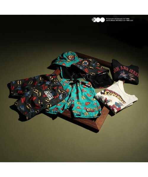 F.O.KIDS（エフオーキッズ）の「【WEB限定】WB100 SPECIAL ART SHORTS（その他パンツ・キッズ・チャコール/エメラルド/マスタード・110/140/80/120/90/130/100）」の6枚目の写真