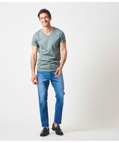 junhashimoto（ジュンハシモト）の「NEO CLASSICO DENIM（デニムパンツ・メンズ・ライトブルー・3/4/5/2）」の6枚目の写真