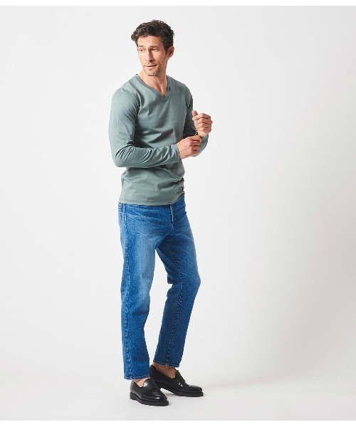 junhashimoto（ジュンハシモト）の「NEO CLASSICO DENIM（デニムパンツ・メンズ・ライトブルー・3/4/5/2）」の7枚目の写真