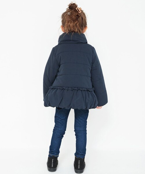 BRANSHES（ブランシェス）の「【あったか/撥水】ポリエステルタフタピーチ起毛ブルゾン（ブルゾン・キッズ・サックスブルー/ピンク/ネイビー・110/120/140/150/90/100/130）」の15枚目の写真