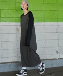 Auntie Rosa Holiday | ラグランスリーブBIGワンピース(ワンピース)