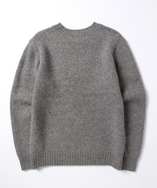 B:MING by BEAMS（ビーミングバイビームス）の「【OCEANS12月号掲載】ビーミング by ビームス / 星条旗クルーニット（ニット/セーター・メンズ・グレー/ネイビー・SMALL/MEDIUM/LARGE/X-LARGE）」の14枚目の写真