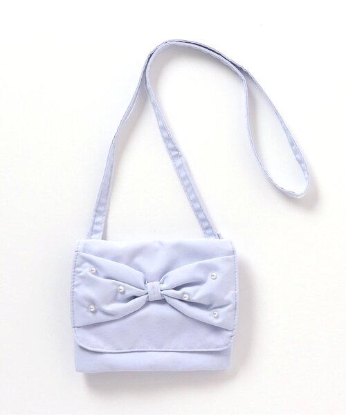 apres les cours(アプレレクール)の「2WAYリボン移動ポケット(ショルダーバッグ・キッズ・ラベンダー/ピンク・FREE)」の4枚目の写真