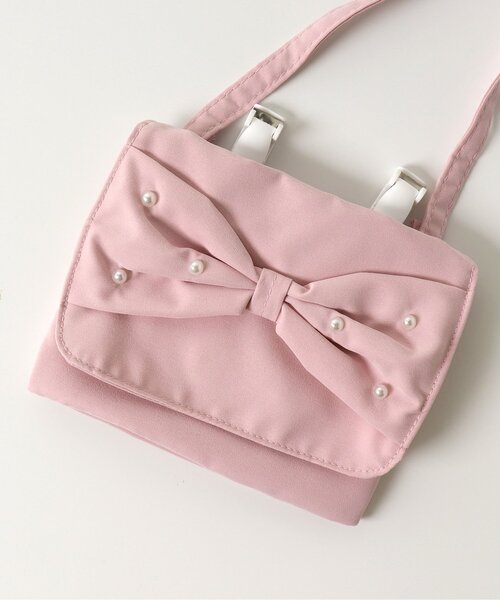 apres les cours(アプレレクール)の「2WAYリボン移動ポケット(ショルダーバッグ・キッズ・ラベンダー/ピンク・FREE)」の18枚目の写真