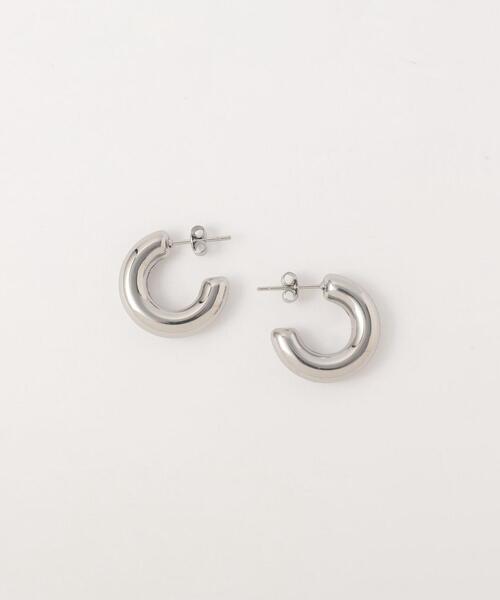 BEAUTY&YOUTH UNITED ARROWS(ビューティーアンドユースユナイテッドアローズ)の「メタルパイプ ピアス(ピアス(両耳用)・レディース・シルバー/ゴールド・FREE)」の7枚目の写真