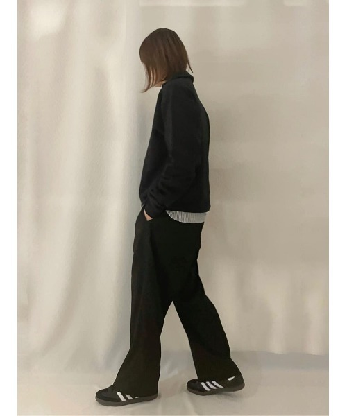 BACK NUMBER（バックナンバー）の「【BACK NUMBER】ＴＯＵＧＨ＆ＲＯＵＧＨヘビー裏毛ハーフＺＩＰ（スウェット・メンズ・ライトグレー/ブラック・M/XL/L/S）」の17枚目の写真