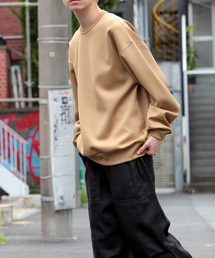 SETUP7 | 【SETUP7】ESSENTIALS Super smooth cardboard sweater ダンボールスウェットクルーネック ベーシックビッグスウェット(スウェット)