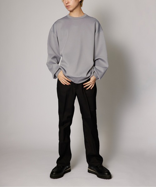 セール】【SETUP7】ESSENTIALS Super smooth cardboard sweater