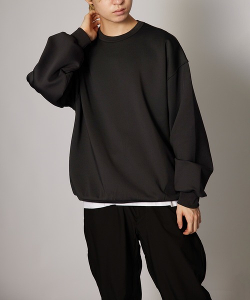 セール】【SETUP7】ESSENTIALS Super smooth cardboard sweater